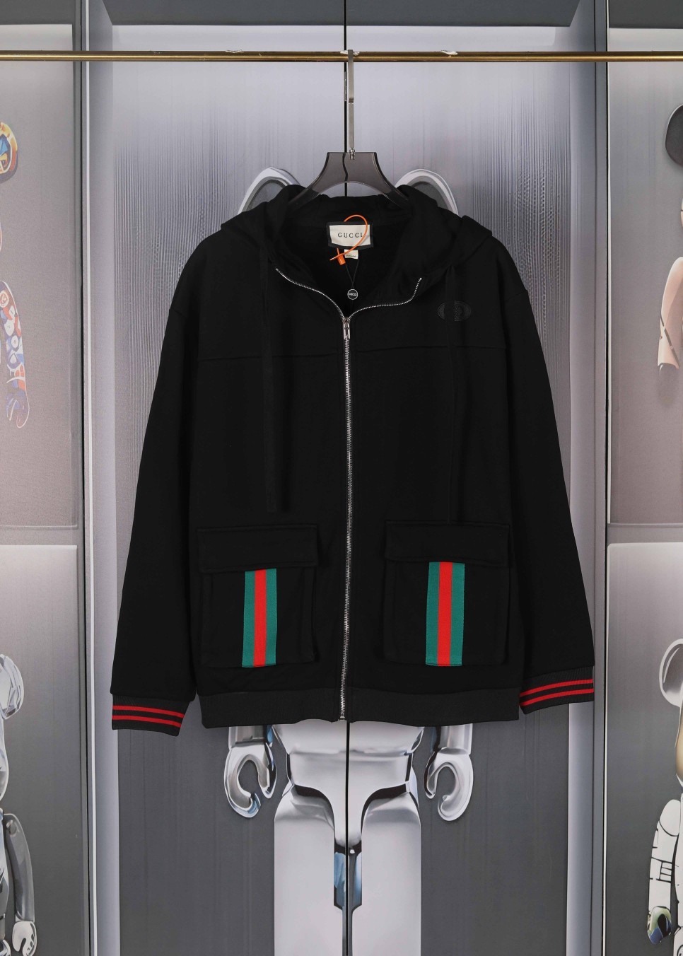GXZ High-Neck White Zipper Jacket – Premium Customizable Winter Wear for Men & Women