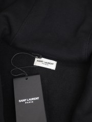 GXZ Black Half-Zip Hoodie – Minimalist Streetwear with Customizable Gold Logo Accent