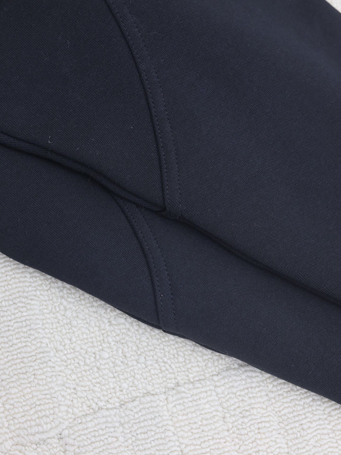 GXZ Black Half-Zip Hoodie – Minimalist Streetwear with Customizable Gold Logo Accent