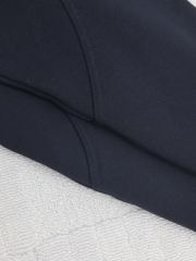 GXZ Black Half-Zip Hoodie – Minimalist Streetwear with Customizable Gold Logo Accent