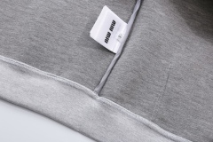 GXZ Gray Full-Zip Hoodie – Minimalist and Customizable Unisex Streetwear