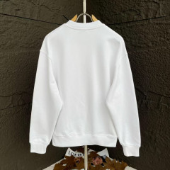 GXZ Men's White Graphic Sweatshirt – Customizable Modern Streetwear with Bold Artwork