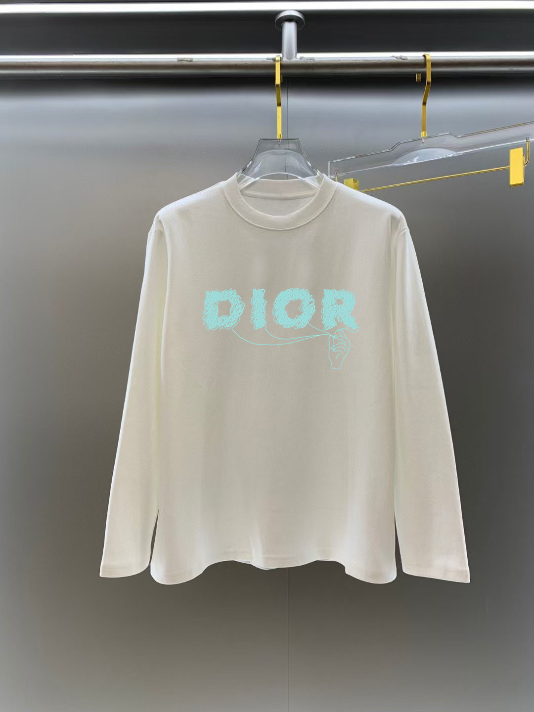 GXZ Men's Black Long-Sleeve T-Shirt – Customizable Minimalist Graphic Design