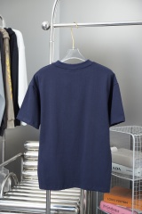 GXZ Men's Navy Blue Graphic T-Shirt with Heart Detail – Stylish and Comfortable