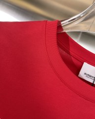 GXZ Men's Red Burberry Knight Graphic T-Shirt – Bold and Iconic Casual Style
