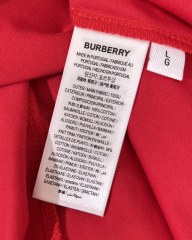 GXZ Men's Red Burberry Knight Graphic T-Shirt – Bold and Iconic Casual Style