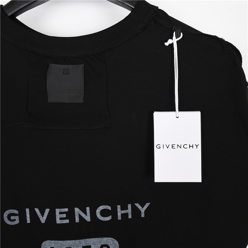 GXZ Men’s Black Givenchy 1952 Graphic T-Shirt – Premium Casual Streetwear