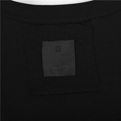 GXZ Men’s Black Multicolor Givenchy Graphic T-Shirt – Artistic Streetwear Staple