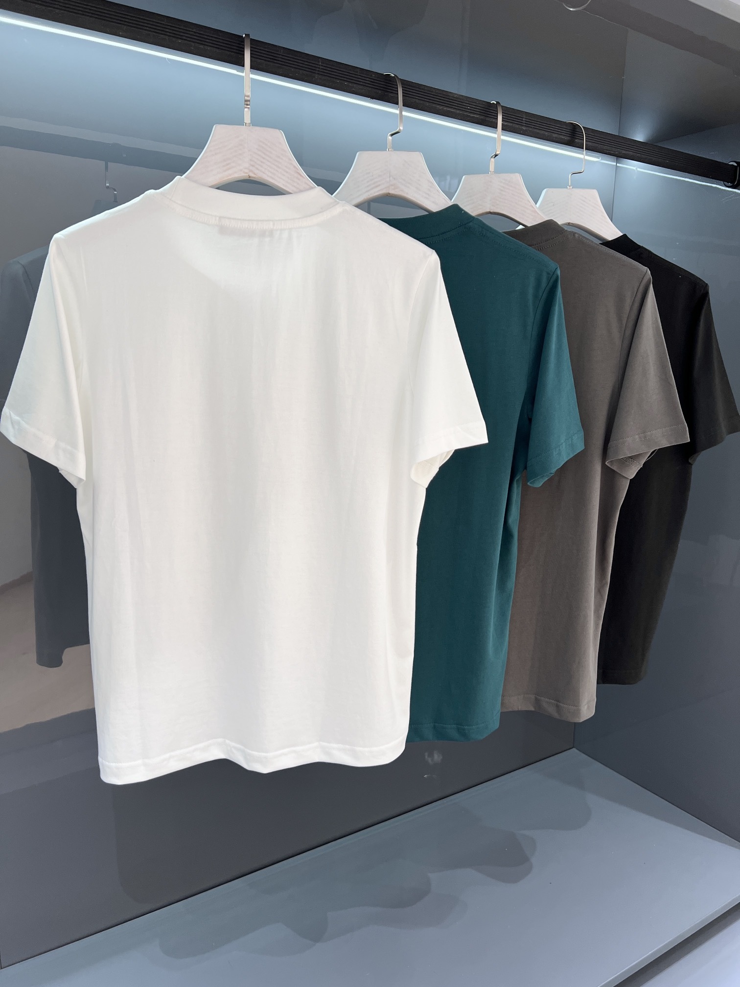 GXZ Men’s Embossed Logo T-Shirt - Premium Cotton Casual Collection