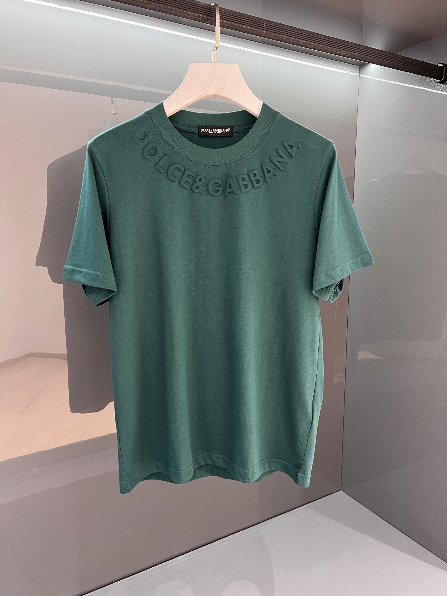 GXZ Men’s Embossed Logo T-Shirt - Premium Cotton Casual Collection