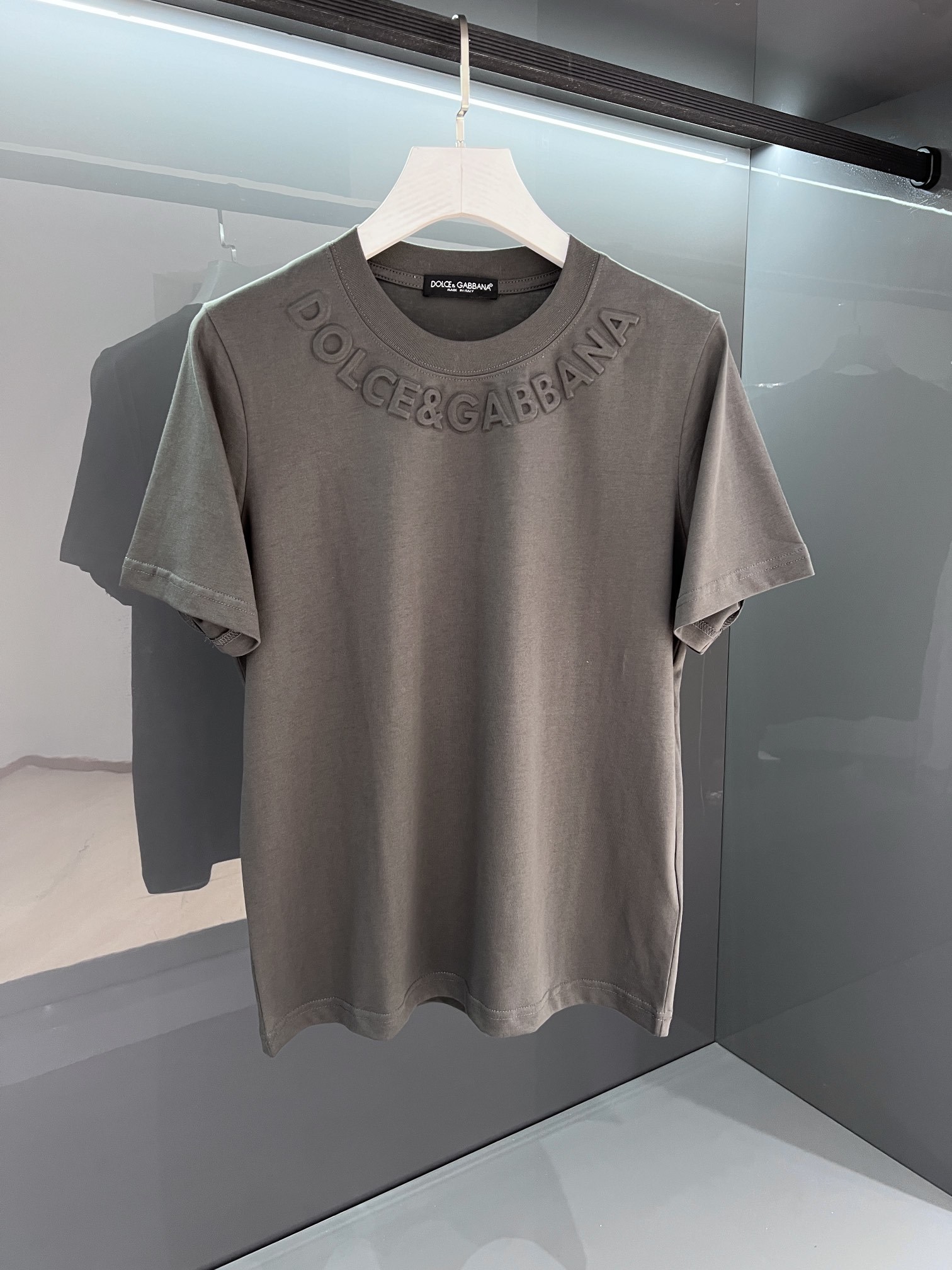 GXZ Men’s Embossed Logo T-Shirt - Premium Cotton Casual Collection