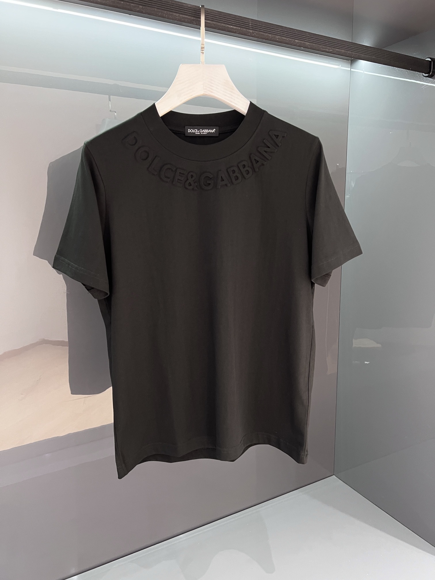 GXZ Men’s Embossed Logo T-Shirt - Premium Cotton Casual Collection