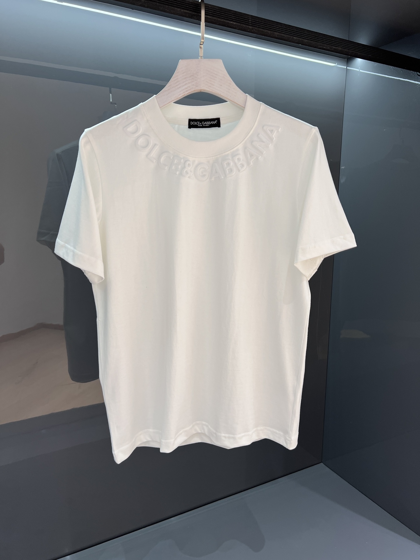 GXZ Men’s Embossed Logo T-Shirt - Premium Cotton Casual Collection