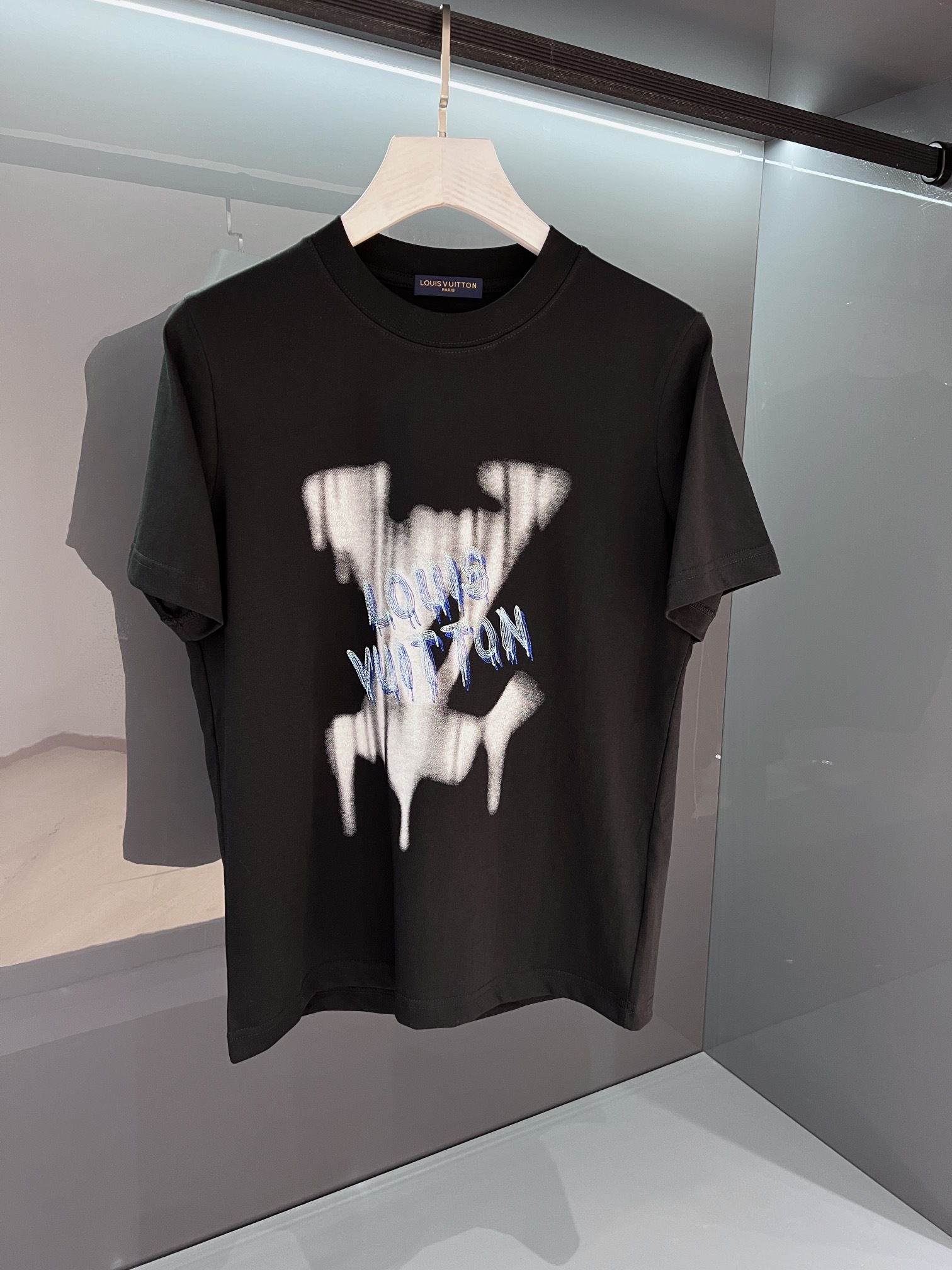 GXZ Men’s Luxury Graffiti Logo T-Shirt - Stylish Casual Wear
