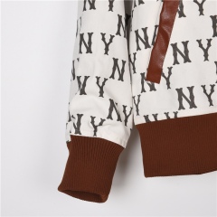 Make a Statement with the GXZ All-Over Printed Varsity Jacket