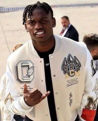 Make a Statement with the GXZ All-Over Printed Varsity Jacket