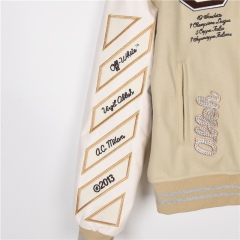 Make a Statement with the GXZ All-Over Printed Varsity Jacket