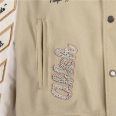 Make a Statement with the GXZ All-Over Printed Varsity Jacket