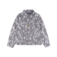 Step Up Your Style with the GXZ Floral Print Denim Jacket