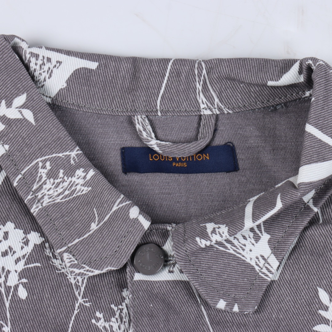 Step Up Your Style with the GXZ Floral Print Denim Jacket