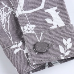 Step Up Your Style with the GXZ Floral Print Denim Jacket