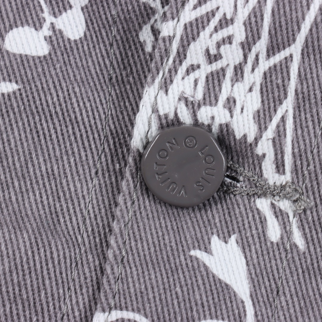 Step Up Your Style with the GXZ Floral Print Denim Jacket