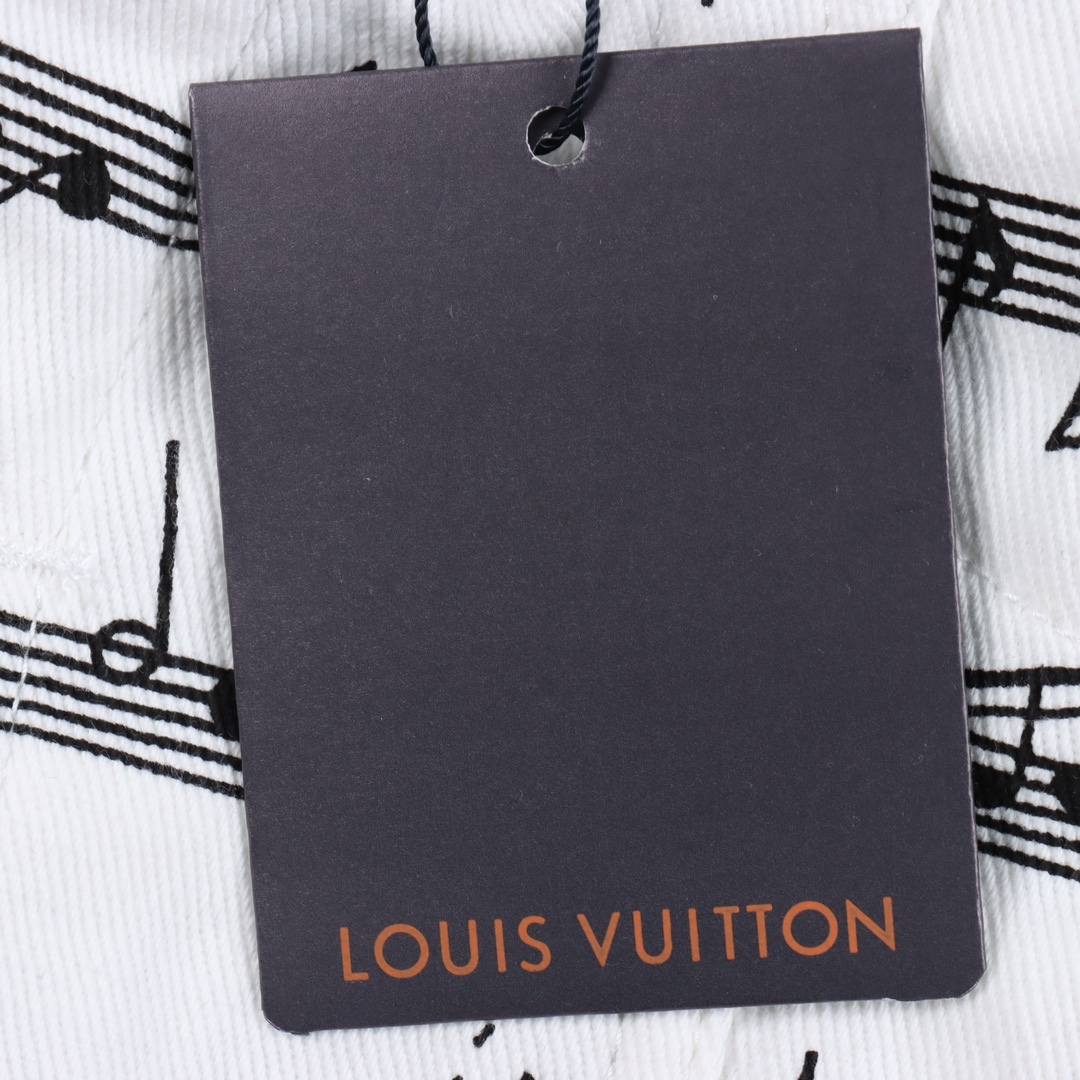Strike the Perfect Note with the GXZ Musical Print Denim Jacket
