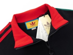 Upgrade Your Streetwear with the GXZ Track Jacket - Classic Red, Black & Green