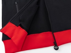 Upgrade Your Streetwear with the GXZ Track Jacket - Classic Red, Black & Green