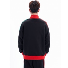 Upgrade Your Streetwear with the GXZ Track Jacket - Classic Red, Black & Green