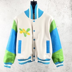 Brighten Your Wardrobe with the GXZ Multicolor Varsity Jacket