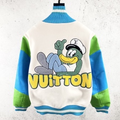 Brighten Your Wardrobe with the GXZ Multicolor Varsity Jacket