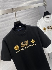GXZ Men’s Luxe Embroidered Logo T-Shirt – Premium Casualwear for Stylish Men