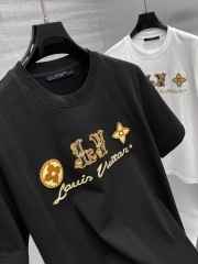 GXZ Men’s Luxe Embroidered Logo T-Shirt – Premium Casualwear for Stylish Men