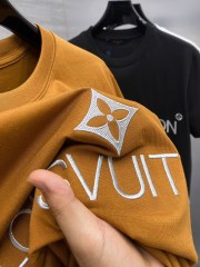 GXZ Men’s Signature Embroidered Logo T-Shirt – Premium Casualwear