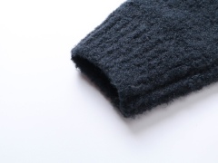 Shine Bright with the GXZ Rhinestone Embellished Varsity Jacket