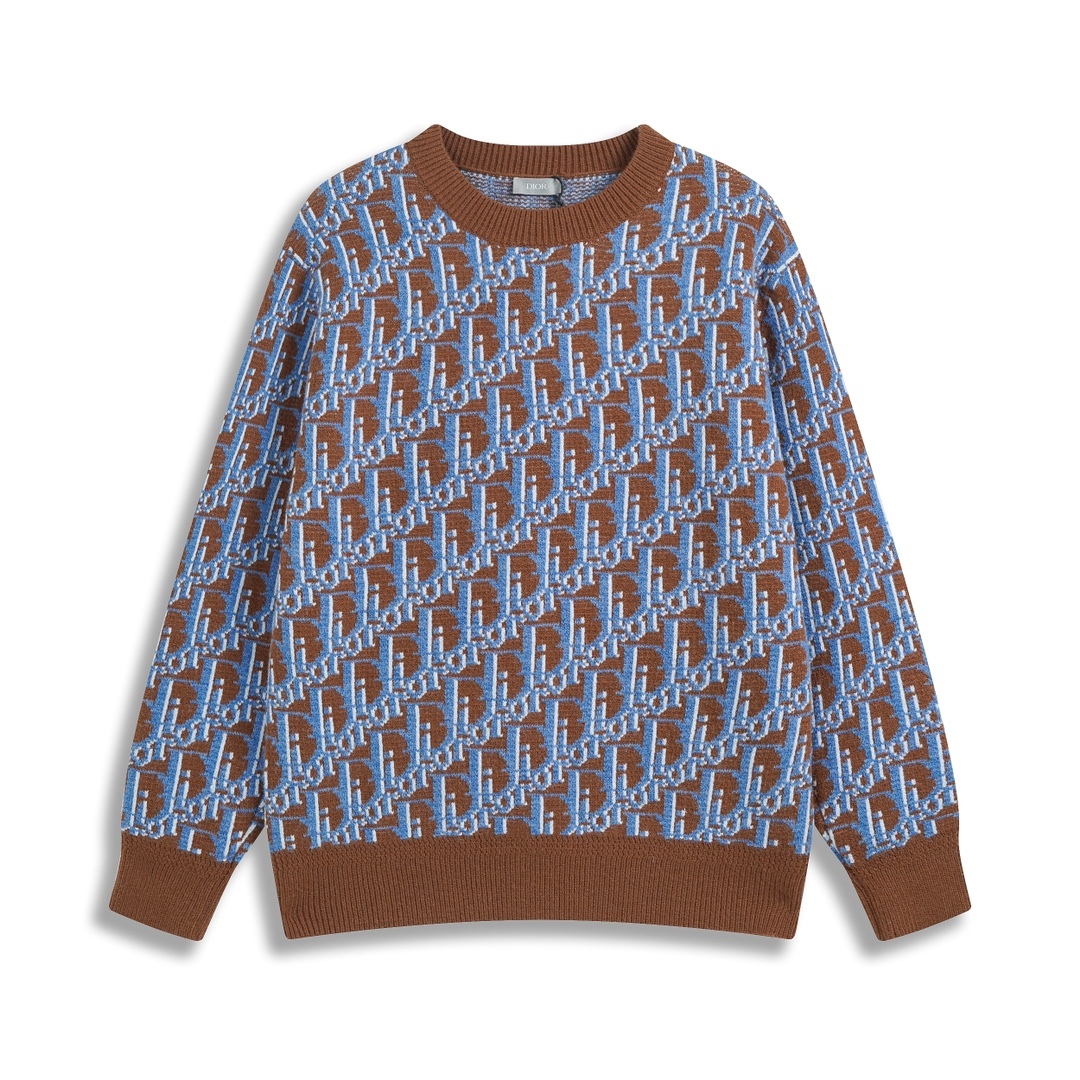 Make a Statement with the GXZ Monogram Knit Sweater