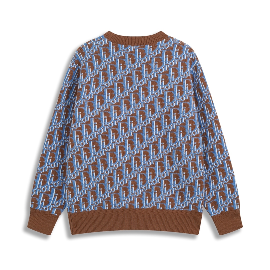 Make a Statement with the GXZ Monogram Knit Sweater