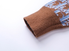 Make a Statement with the GXZ Monogram Knit Sweater