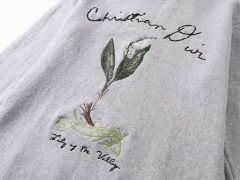 Elegance Meets Nature: GXZ Lily Embroidered Knit Sweater