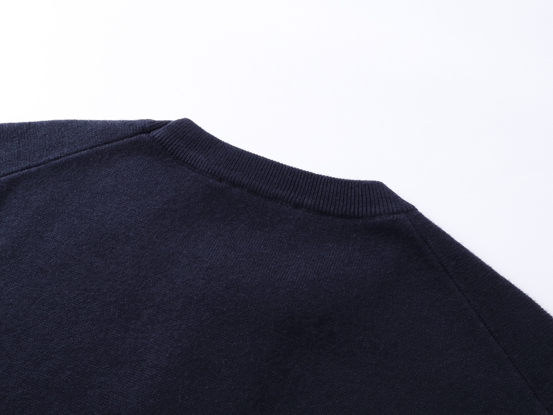 Effortless Luxury: GXZ Bold Embroidered Knit Sweater