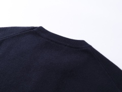 Effortless Luxury: GXZ Bold Embroidered Knit Sweater