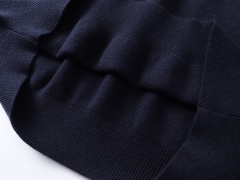 Effortless Luxury: GXZ Bold Embroidered Knit Sweater