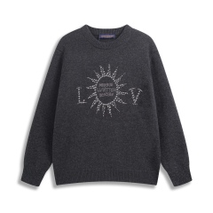 Shine Bright: GXZ Crystal-Embellished Knit Sweater