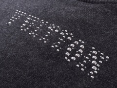 Shine Bright: GXZ Crystal-Embellished Knit Sweater