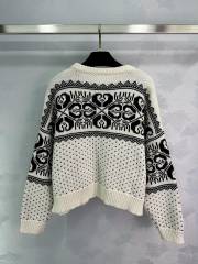 Make a Statement: GXZ Checkerboard Knit Sweater