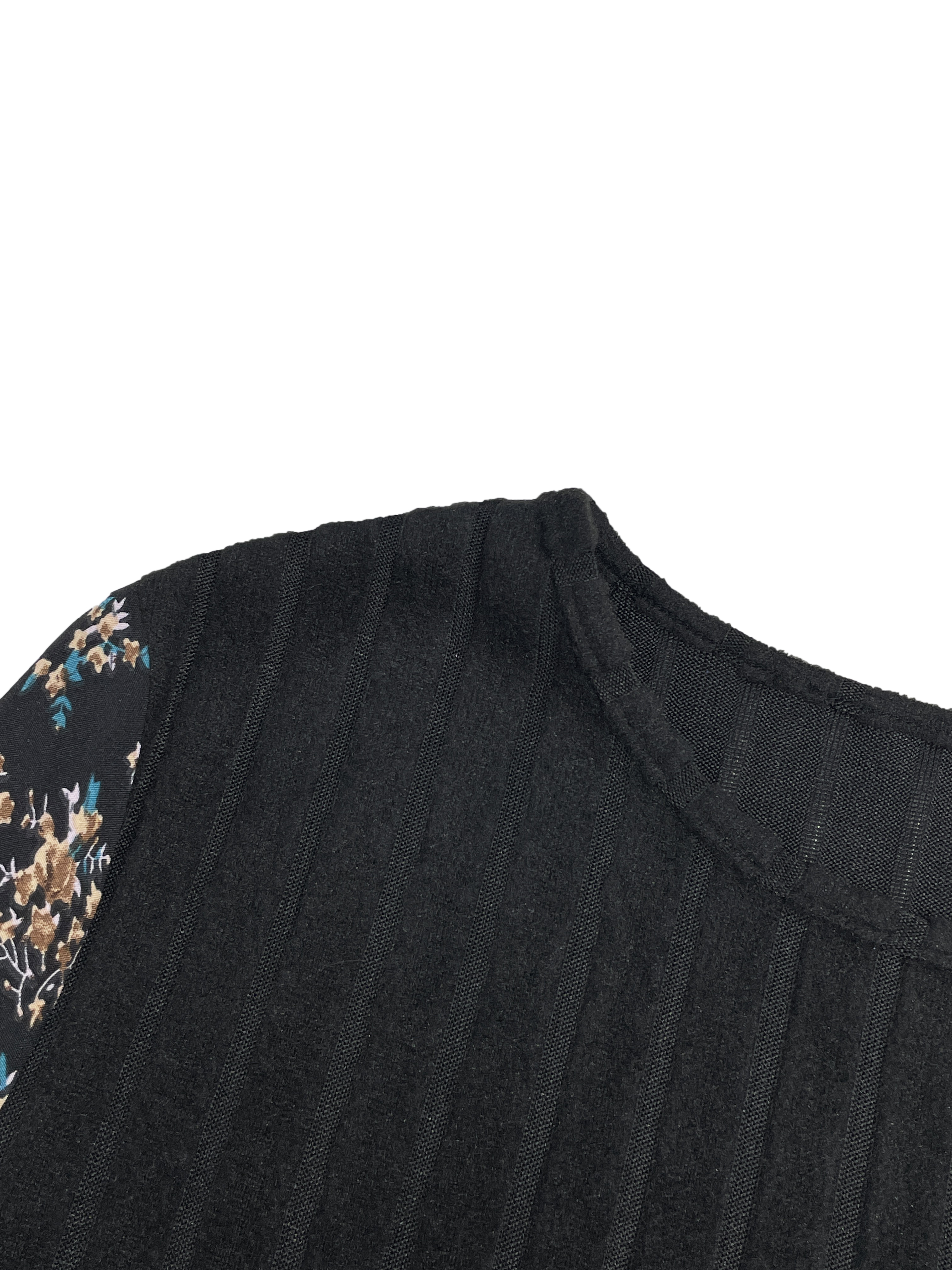 GXZ Long-Sleeve Floral Skater Dress - Effortless Elegance