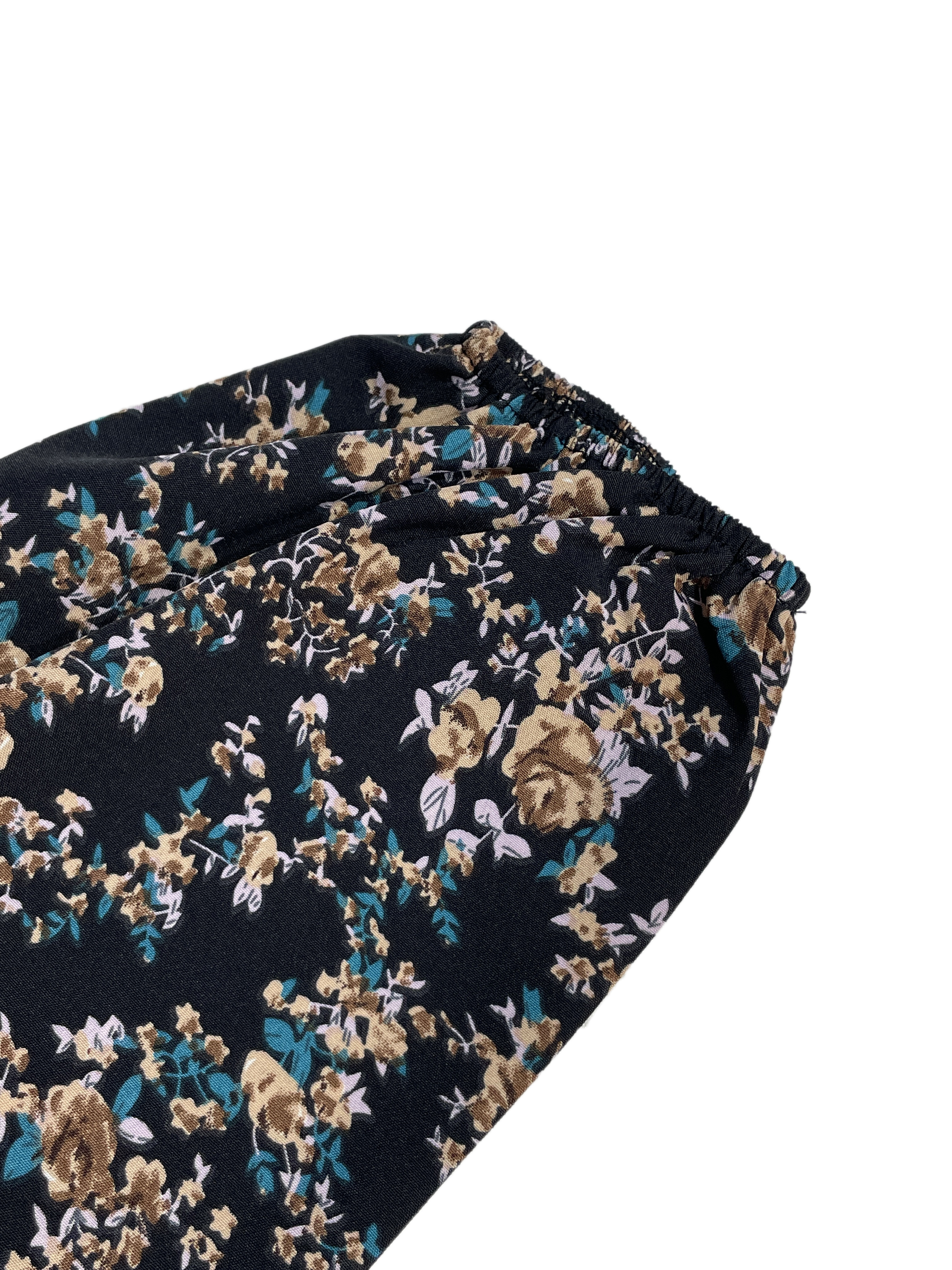 GXZ Long-Sleeve Floral Skater Dress - Effortless Elegance