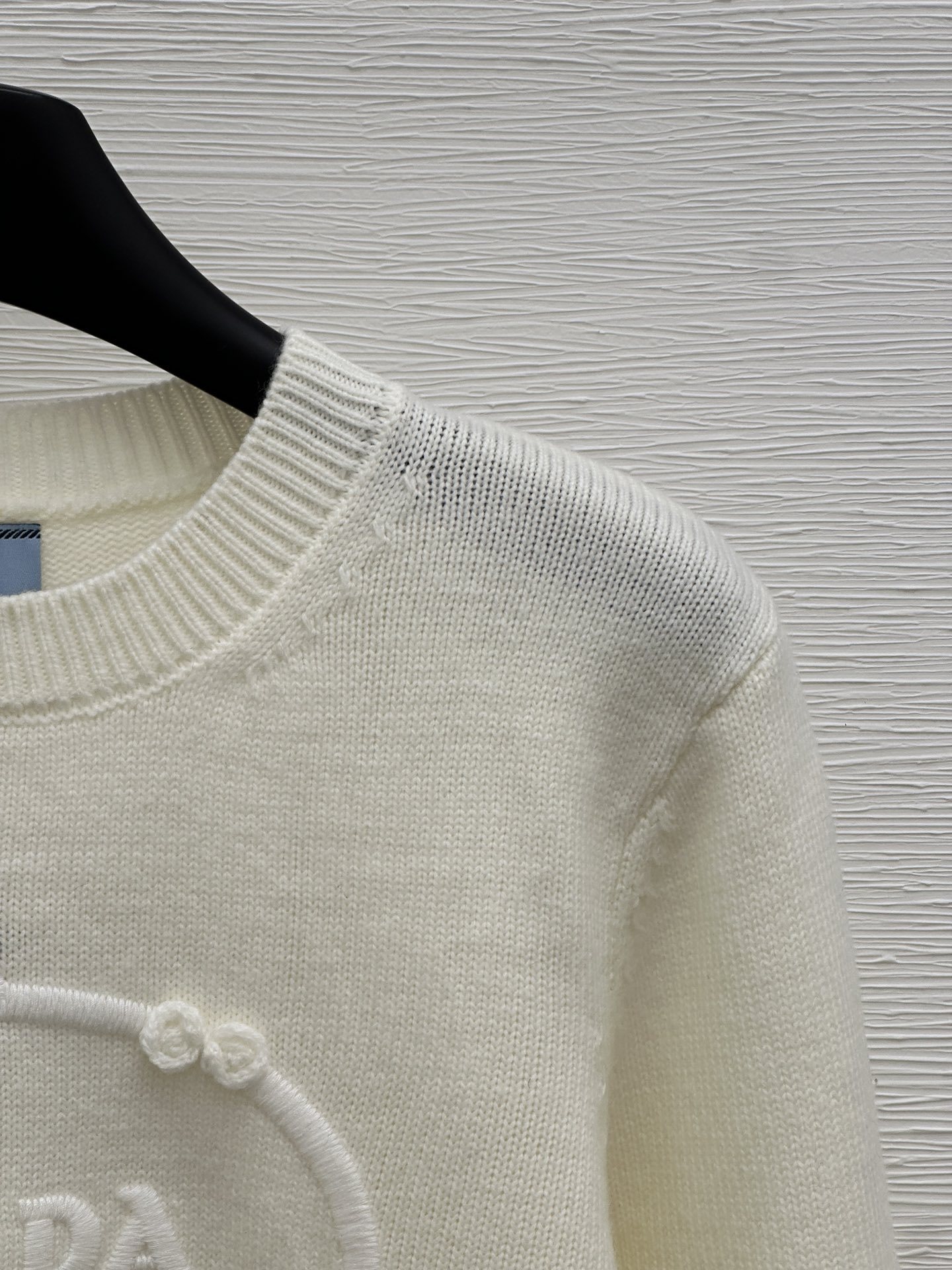 GXZ Elegant Cable Knit Cardigan with Embroidered Logo