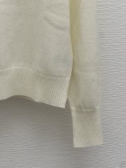 GXZ Elegant Cable Knit Cardigan with Embroidered Logo